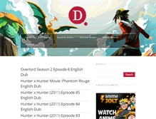 Tablet Screenshot of dubzonline.com